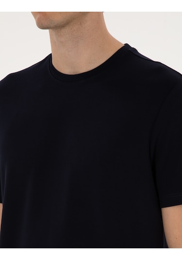 Pierre Cardin Erkek Lacivert Tişört 50308037-vr033 Lacivert