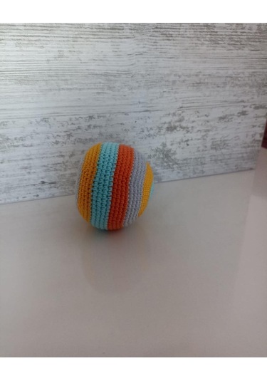 İnci Mode Amigurumi Organik Örgü Çıngıraklı Top