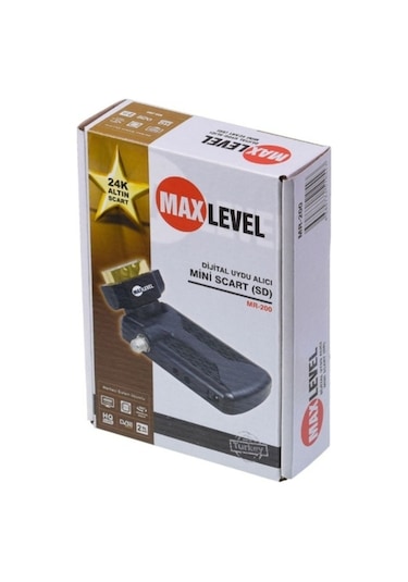 Max Level Mr-200 Dıjıtal Uydu Alıcı Mini Scartlı Sd