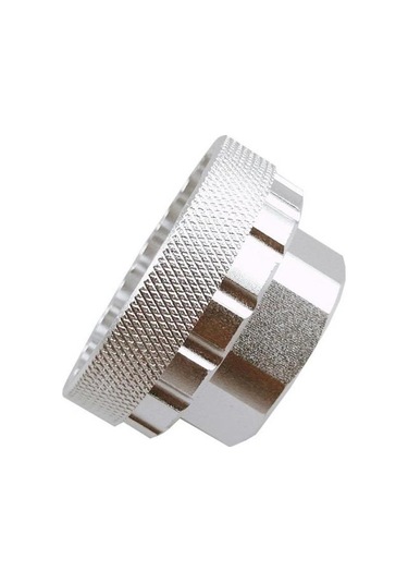 Suntek Shimano Için Bisiklet Alt Braket Kurulum Anahtarı Gümüş