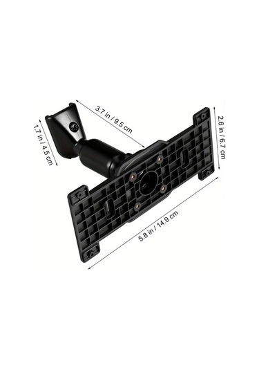 Dashanshop Siyah Araç İç Dikiz Aynası Braketi - Aletsiz Montaj Dvr Kameraya Uyumlu