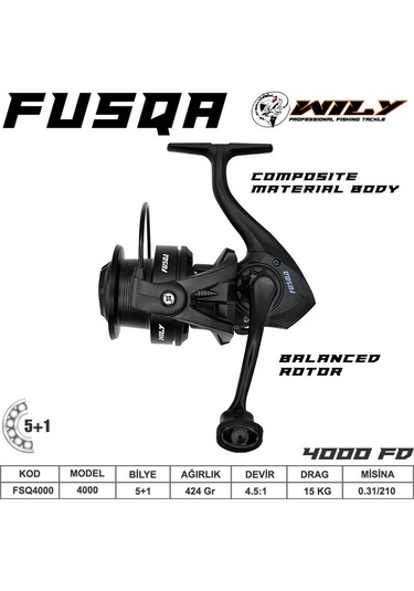 Wily Fusqa 4000 Olta Makinası 5+1 Bb