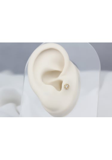 Glorria Altın Yıldız Tragus Piercing 03713395