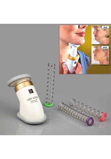 Büro Ev Ofis Personel Bakımı İçin Boyun Gıdı Toparlama Masaj Aleti Gri