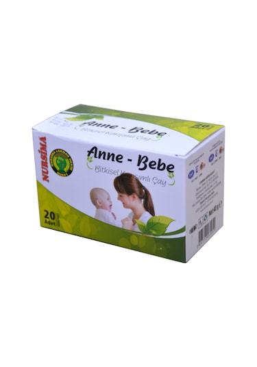 Nursima Anne-Bebe Bitkisel Çay Karışımlı Çay 20 x 2 G