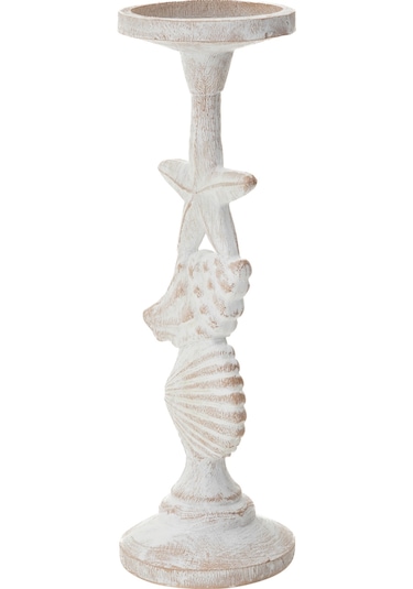 Mudo Home Sea World Mumluk Beyaz 10x10x32 Cm 696123