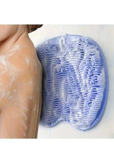 Trendooze Mor Duvar Tipi Silikon Ayak Masaj Pedi Ev Rv Başlıklı Kaymaz Ergonomik Gaojunshop01