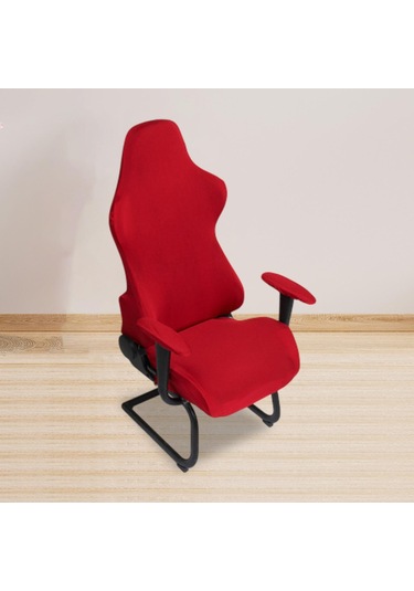 Suntek Oyuncu Koltuğu Kılıfları Yumuşak Kolçaklı Kırmızı