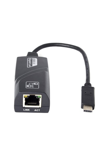 Type-c Usb Rj45 Ethernet Gigabit Çevirici Adaptör Type C Rj45 3.1