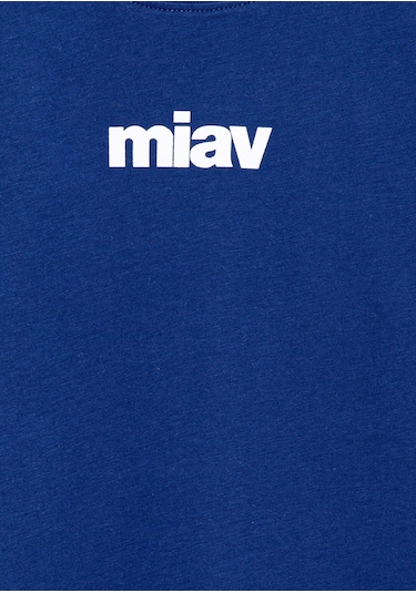 Mavi - Miav Baskılı Lacivert Tişört 6633270722 Mavi