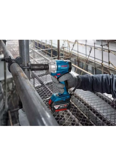 Bosch Professional GDS 18V-350 2x4.0 Ah Darbeli Somun Sıkma - 06019M5021