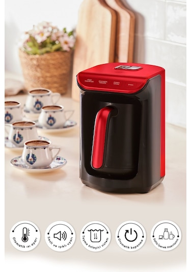 Karaca Hatır Köz Sütlü Türk Kahve Makinesi