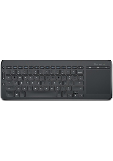 Microsoft N9Z-00017 All-In-One Usb Kablosuz Multimedya Touchpad Q Klavye