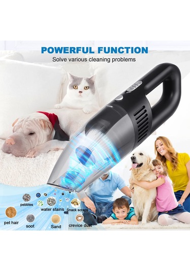 Guoqıang El Süpürgesi, Akülü 7000 Pa, Araç Süpürgesi, Kablosuz