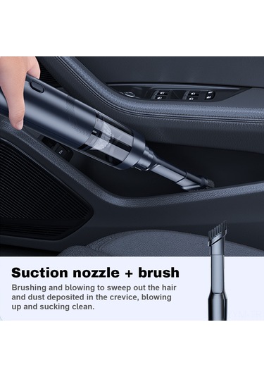 Geeksen Kablosuz El Süpürgesi - 5000pa Güçlü Emiş, Şarjlı Ve Çok Fonksiyonlu Araç & Ev Temizliği