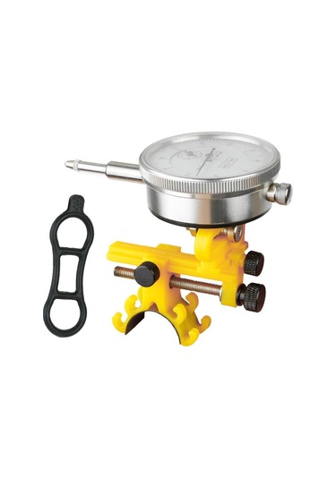 Sones Bisiklet Jant Ayar Platformu Düzeltme Mekanik Aleti, Renk: Bt110a Sarı Kadranlı