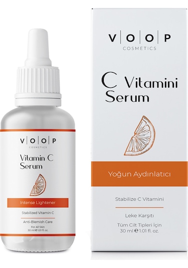Voop Yoğun Aydınlatıcı ve Leke Karşıtı Vitamin C Serum 30 ML