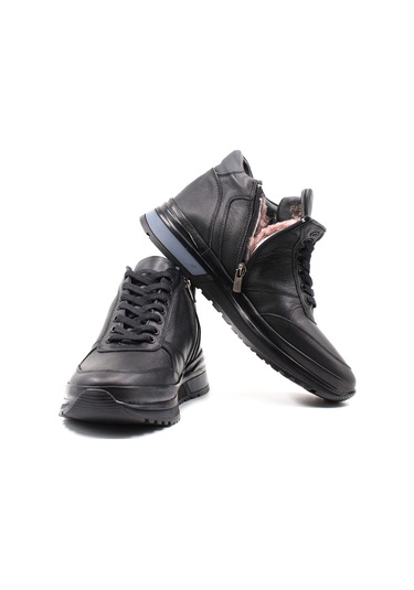Hakiki Deri Kürklü Erkek Casual Bot 856kma3292 001