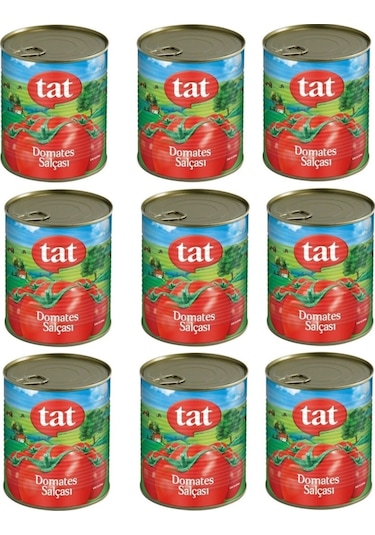 Tat Domates Salçası 9 x 830 G