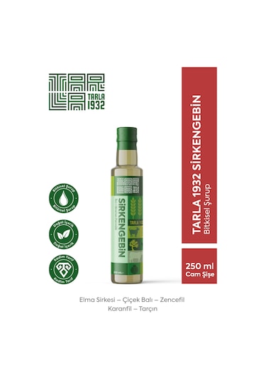 Tarla 1932 Sirkengebin İbn-i Sina'nın Saf Formülü 250 ML