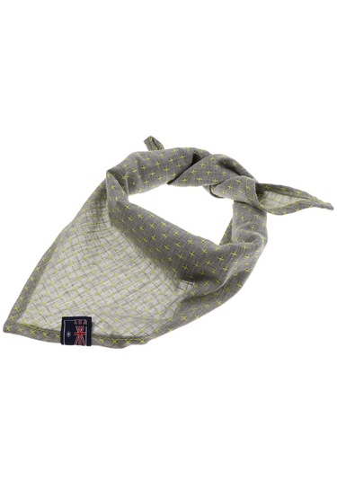 Homyl Köpek Üçgen Bandaj Eşarp Pet Yaka Dumanlı-gri Bakır