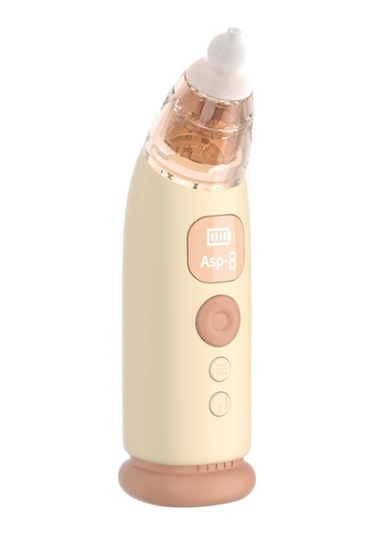 Teltree Bebekler İçin 3 Seviyeli Elektrikli Burun Aspiratörü - Usb Şarjlı, 3 Silikon Uçlu