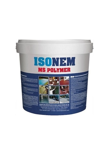 İsonem Ms Polymer %300 Elastik Su Yalıtım Boyası 5 KG Beyaz
