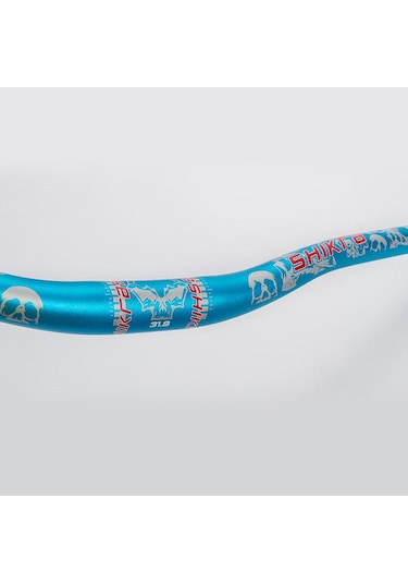 Suntek Alüminyum Yokuş Aşağı Dağ Bisikleti Gidon 31 Mavi-780mm Mavi 780mm Çok Renkli