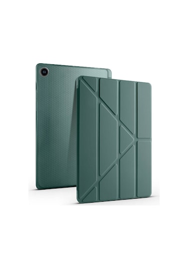 Samsung Uyumlu Tab S6 Lite P610 10.4 İnç Katlanabilir Kalemlikli Standlı
