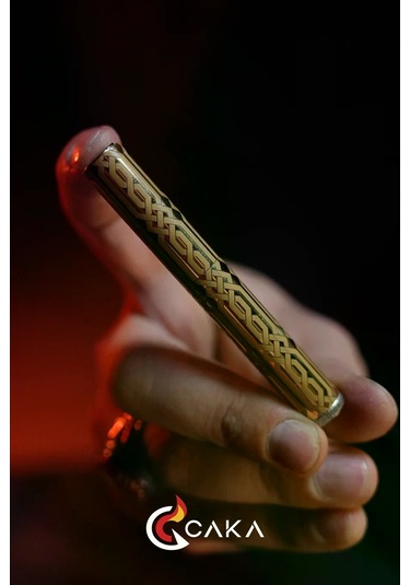 Caka Lighter Catena Gold Benzinli Çakmak - Ckl-021