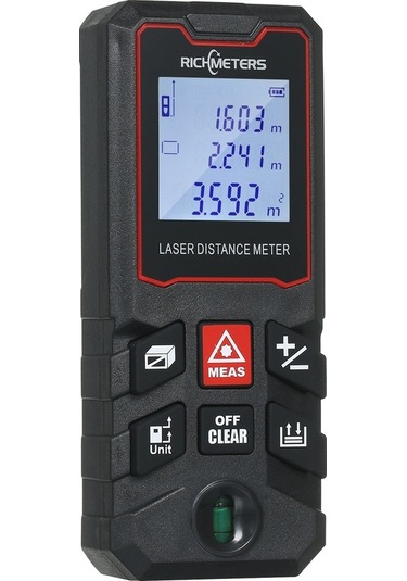 Pazly Taşınabilir Mesafe Ölçer - Hızlı Alan Hesaplama İç Mekan Tasarımcıları & İnşaatçılar İçin