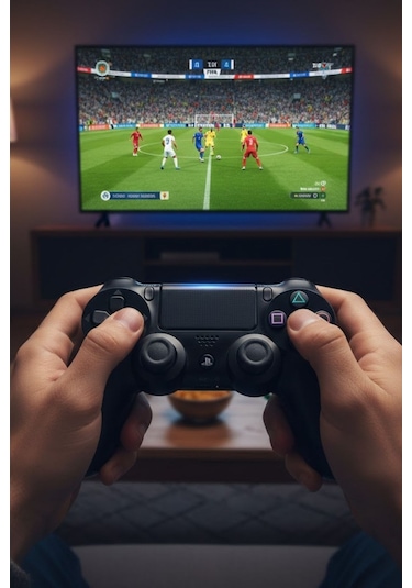 Bluetooth Kablosuz Gamepad Ergonomik Tutuş, Hassas Analog Joystick, Pc & Uyumlu Oyun Kolu