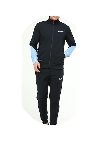 Nike Ea-4050 Battal Beden Erkek Polyester Eşofman Takımı Lacivert