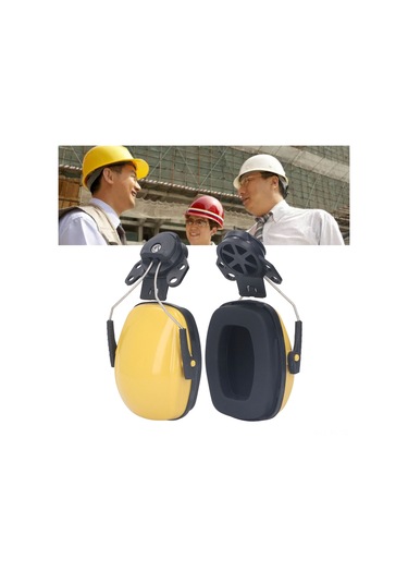 Shineyee Pvc Ve Sponge Konstrüksiyon Güvenlik Kaskı Ek Parçası - Gürültü Engelleme Ve İşitme Koruma Kulaklıkları
