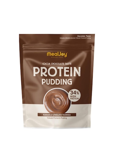 Mealjoy Protein Puding 500 Gr Yüksek Proteinli Kakaolu Ve Çikolata Tadında
