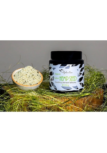Ayhan Ercan Organik Hulled Hemp Seed Soyulmuş Kenevir Tohumu  150 G