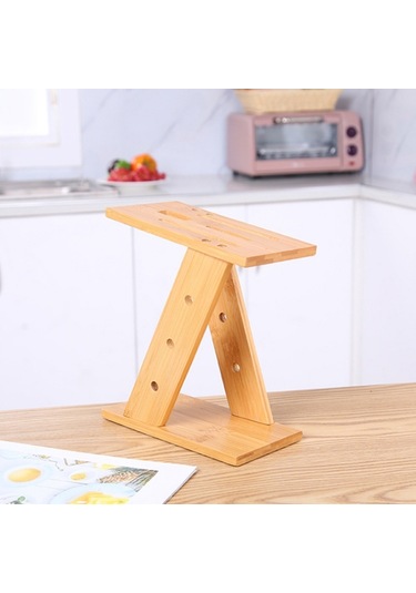 Mutfak Çok Fonksiyonlu Bıçak Saklama Rafı Z-şekilli