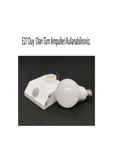 Şahnet 5014 360 Derece E27 Duylu Hareket Sensörü