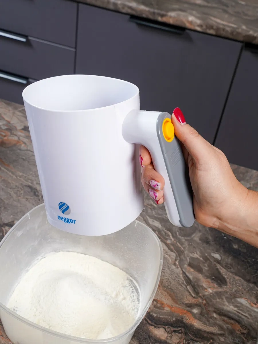Zegger Mısır Unu İçin Otomatik Eleği 239162021 Beyaz