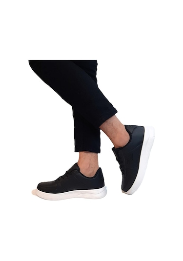 Jump 21516-22233 Siyah-beyaz Memory Hafif Rahat Spor Ayakkabı Siyah - Beyaz