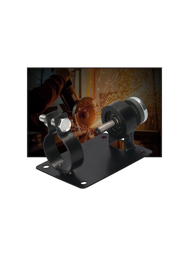 10mm Elektrikli Matkap Kesme Sandalyesi Standı El Matkabı Kesici Tutucu, Kesme, Parlatma Ve Taşlama İçin 2 Anahtar İle Birlikte