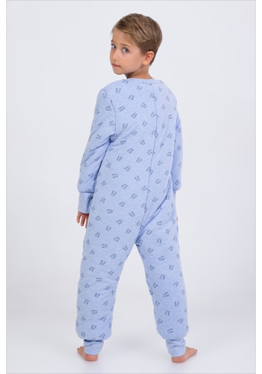 Erkek Çocuk Kalın Elyaf Dolgulu Premium Kalite 2.5 Tog Desenli Uyku Tulumu-mavi-siyah Mavi - Siyah Erkek Çocuk Kalın Elyaf Dolgulu Premium Kalite 2.5 Tog Desenli Uyku Tulumu-mavi-siyah Mavi - Siyah