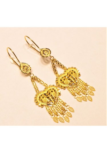 Altın Hint Küpe Guler1002118