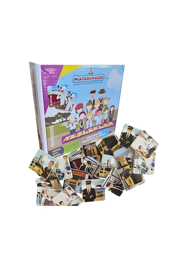 Matchingoo Eşleştirme Ve Hafıza Kartları : Meslekler