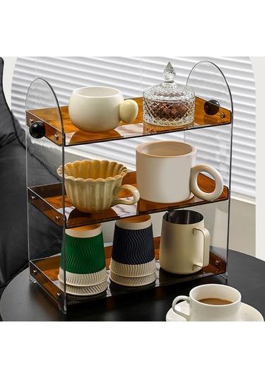 Suntek Dolap Masaüstü Mutfak Için Çok Yönlü Tezgah Üstü Kahverengi