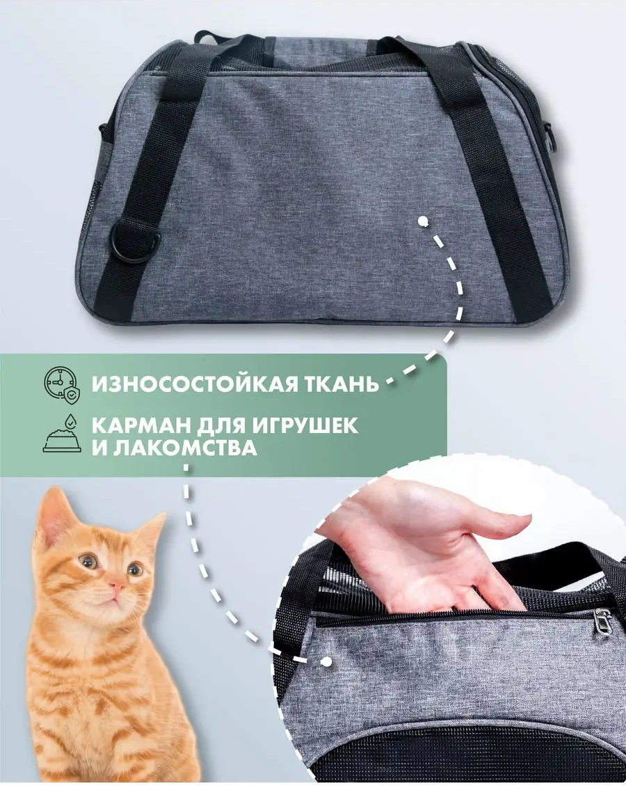 Betti Kediler Ve Köpekler İçin Taşıma Çantası. Yumuşak, Büyük. 171487549