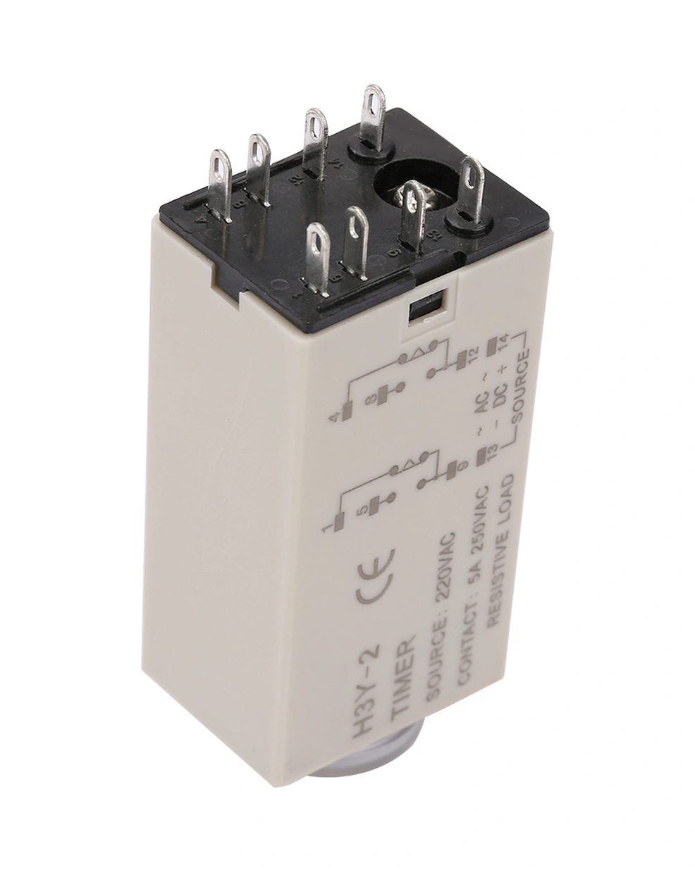 Tenfowee H3y-2 Model 220vac 10 Saniye Gecikme Rölesi - Yüksek Kalite, Düşük Enerji Tüketimi, Kararlı Çalışma