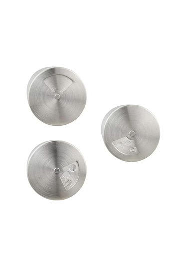 Cam Metal Kapaklı Tuzluk 100 Ml Cam Çok Renkli Diğer