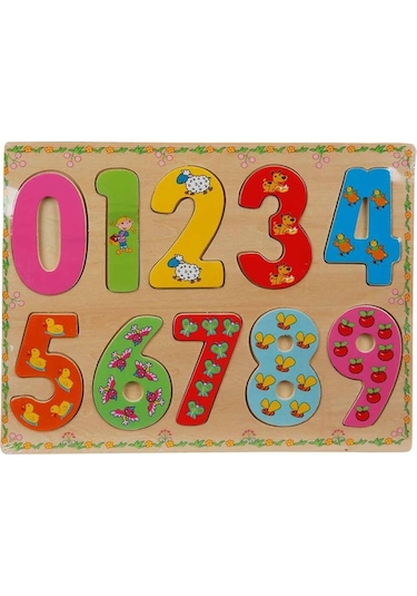 5215 -puzzle Numbers 10 Parça