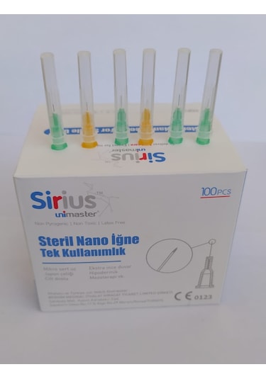 Unimaster 34 G 4 Mm Mezoterapi İğnesi 100 Adet